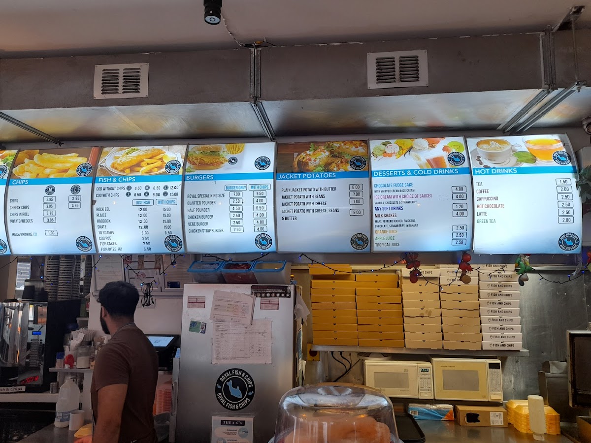 Royal Fish & Chips Menu - Image 5